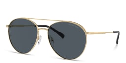 Shop Michael Kors Arches Pilot Sunglasses in Gold online.