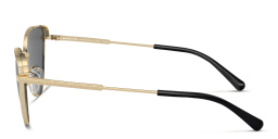 Shop Michael Kors Cat-Eye Sunglasses in Gold online.
