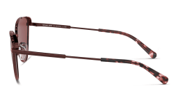 Shop Michael Kors Cat-Eye Sunglasses in Dark Red online.