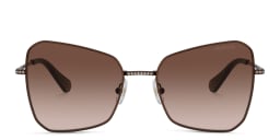 Shop Swarovski Crystal Cat-Eye Sunglasses in Brown online.