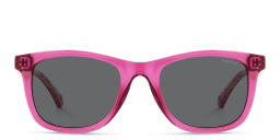 Shop Polaroid Kids Logo Kids Square Sunglasses in Pink online.