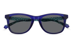 Shop Polaroid Kids Logo Kids Square Sunglasses in Blue online.