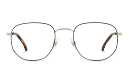 Shop Carrera Logo Irregular Eyeglasses in Brown online.