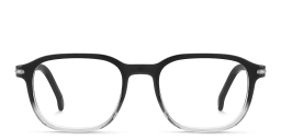 Shop Carrera Logo Square Eyeglasses in Black online.