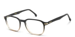 Shop Carrera Logo Square Eyeglasses in Grey online.