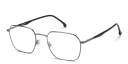 Shop Carrera Logo Unisex Irregular Eyeglasses in Gunmetal online.