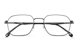 Shop Carrera Logo Unisex Irregular Eyeglasses in Gunmetal online.