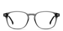 Shop Carrera Logo Kids Square Eyeglasses in Grey online.
