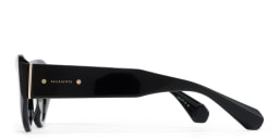 Shop ALL SAINTS Logo Cat-Eye Sunglasses in Black online.