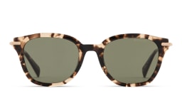 Shop ALL SAINTS Logo Square Sunglasses in Clear online.