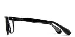Shop ALL SAINTS Logo Cat-Eye Eyeglasses in Black online.