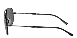 Shop Ray-Ban Bain Bridge Unisex Pilot Sunglasses in Black online.