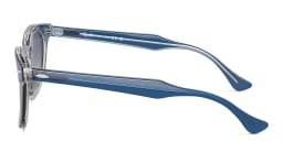Shop Ray-Ban Junior Kids Square Sunglasses in Blue online.
