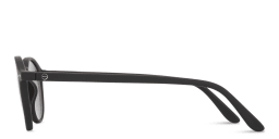 Shop Izipizi Logo Unisex Round Sunglasses in Black online.