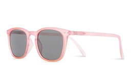 Shop Izipizi Logo Unisex Square Sunglasses in Pink online.