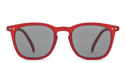 Shop Izipizi Logo Unisex Square Sunglasses in Red online.