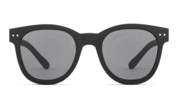 Shop Izipizi Logo Unisex Square Sunglasses in Black online.