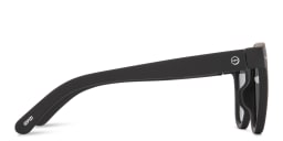 Shop Izipizi Logo Unisex Square Sunglasses in Black online.