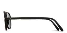 Shop Izipizi Logo Unisex Pilot Sunglasses in Black online.