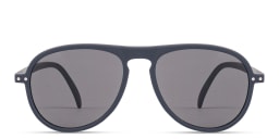 Shop Izipizi Logo Unisex Aviator Sunglasses in Navy Blue online.
