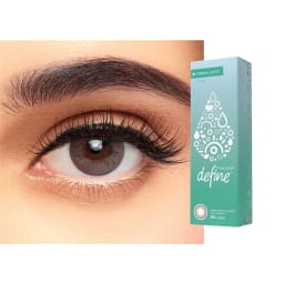 Shop ACUVUE 1-Day  Define Fresh Color Contact Lenses - Latte in Latte online.