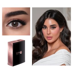 Shop Lensme Monthly Color Contact Lenses - Stone in Stone online.