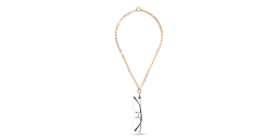 Shop EYESONOFF Mini Deco Unisex Glasses Necklace online.