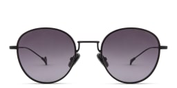 Shop Eyepetizer Alen Unisex Round Sunglasses in Black online.
