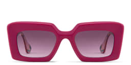 Shop Woodys Stella Limited Edition Square Sunglasses in Pink online.