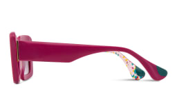 Shop Woodys Stella Limited Edition Square Sunglasses in Pink online.