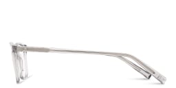 Shop TRICE Square Eyeglasses with Blue Light Filter in Transparent Grey online.