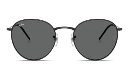 Shop Ray-Ban Round Reverse Unisex Panthos Sunglasses in Black/Grey online.