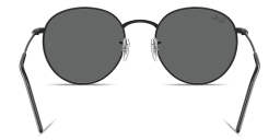 Shop Ray-Ban Round Reverse Unisex Panthos Sunglasses in Black online.