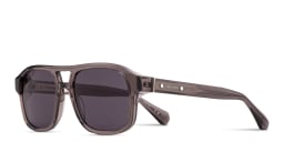 Shop ALL SAINTS Logo Signature Aviator Sunglasses in Grey online.