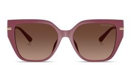 Shop Michael Kors St. Barths Square Sunglasses in Purple/Gradient Brown online.
