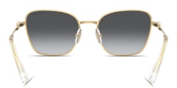 Shop Swarovski Crystal-Embellished Pilot Sunglasses in Gold online.