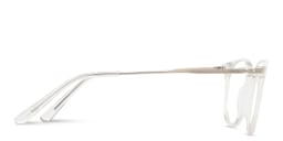 Shop TRICE Logo Round Eyeglasses in Crystal online.