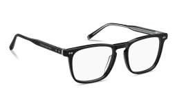 Shop Tommy Hilfiger Square Eyeglasses in Black online.