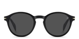 Shop DAVID BECKHAM Talisman Panthos Sunglasses in Black online.