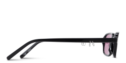 Shop TRICE Kaia Square Sunglasses in Black online.