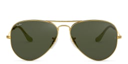 Shop Ray-Ban Pilot Classic Sunglasses in Gold online.