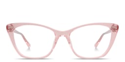 Shop Pair Eyewear The Wanda Eyeglasses in Transparent Pink online.