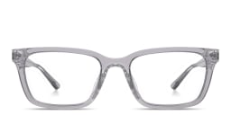 Shop Pair Eyewear The Larkin Eyeglasses in Transparent Grey online.