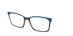 Shop Pair Eyewear The Kirby Top in Teal Espresso Gradient online.