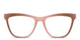 Shop Pair Eyewear The Harper Top in Rose Gold/No Lens online.