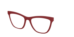 Shop Pair Eyewear The Harper Top in Burgundy online.