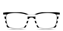 Shop Pair Eyewear The Kirby Top in Black & White online.