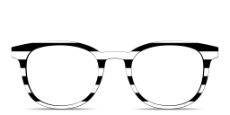 Shop Pair Eyewear The Reese Top in Black & White online.