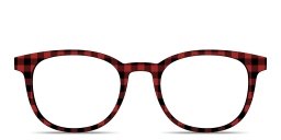 Shop Pair Eyewear The Reese Top in Check Red online.