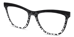 Shop Pair Eyewear The Harper Top in Black Cheetah online.